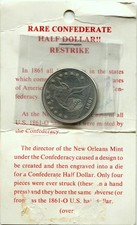 1861 confederate half for sale  Longwood