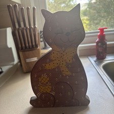 painted folk door cat stop for sale  Quicksburg