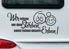 Wohnmobil aufkleber auto gebraucht kaufen  Kempten (Allgäu)