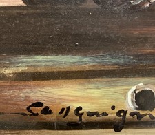 Tableau ancien huile d'occasion  France