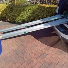 Pair portable aluminium for sale  BARRY