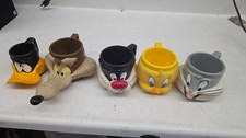 Usado, 5 canecas vintage Looney Tunes personagens 3D de 1992 KFC comprar usado  Enviando para Brazil
