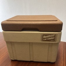 Vintage Igloo Roadster Refrigerador de Carro e Porta-Copo 1986 Raro, Anos 80 Marrom comprar usado  Enviando para Brazil