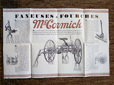 Mccormick rateaux faneurs d'occasion  Sarzeau