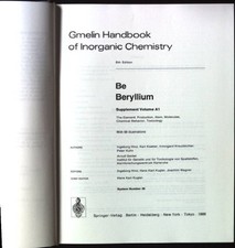 Gmelin handbook inorganic gebraucht kaufen  Koblenz