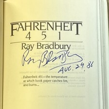 Ray bradbury fahrenheit for sale  Marysville