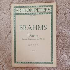 Brahms duette band gebraucht kaufen  Dresden
