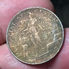 5 centesimi 1908 usato 5 centesimi 1908 usato San Bonifacio