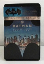 Batman 4-Film Collection 1989-1997 4K UHD Blu-Ray Best Buy Exclusive Steelbook comprar usado Batman 4-Film Collection 1989-1997 4K UHD Blu-Ray Best Buy Exclusive Steelbook comprar usado  Enviando para Brazil