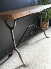 wrought iron console table for sale  SPENNYMOOR