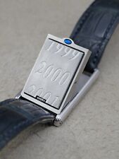 Cartier Tank Basculante Ref.2405 Millenium Limited Edition 2000 Original Buckle, usado comprar usado  Enviando para Brazil