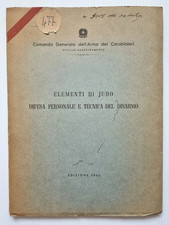Carabinieri elementi judo usato  Milano