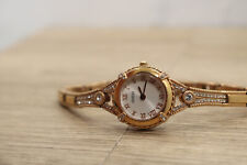 Usado, Relógio feminino GUESS Petite ouro rosa cristal aço inoxidável 22 mm U0135L3 7" novo na caixa comprar usado  Enviando para Brazil