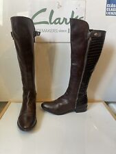 Clarks leather knee for sale  CARDIGAN