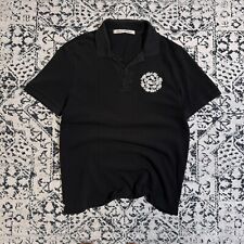 Campanas X Lacoste Unisex Czarna bawełniana koszulka polo Rozmiar S Regular Fit na sprzedaż  PL