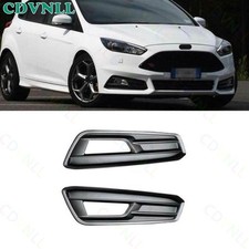 Tampa de para-choque 2 peças para farol de neblina dianteiro preto fosco Ford Focus 2015-2018 ST comprar usado  Enviando para Brazil
