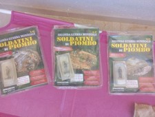 N.3 p.z.soldatini piombo usato  Pozzuoli