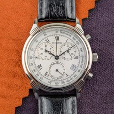 Relógio de quartzo vintage década de 1990 M-Watch (Mondaine) cronógrafo comprar usado  Enviando para Brazil