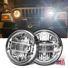 Pair chrome round for sale  Hebron