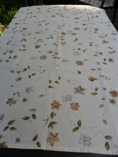 Tischdecke 170x95 beige gebraucht kaufen  Nürnberg