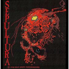 SEPULTURA BENEATH THE REMAINS WOVEN SEW ON PATCH OFFICIALLY LICENSED PATCH comprar usado  Enviando para Brazil