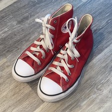 Tênis CONVERSE All Star vermelho Chuck Taylor lona crianças meninos meninas comprar usado  Enviando para Brazil
