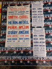 1980s boxing posters for sale  LONDON