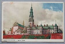 Old PC Częstochowa Jasna Góra Poland Original Postcard (1) na sprzedaż  PL