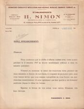 Paris lettre simon d'occasion  Voiron