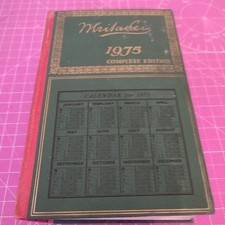 Whitakers almanac 1975 for sale  BROMSGROVE