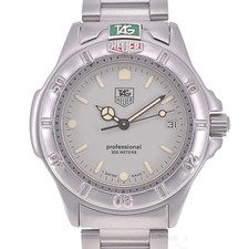 TAG HEUER 4000 Professional 999.713A mostrador cinza claro relógio de quartzo masculino A#140887 comprar usado  Enviando para Brazil