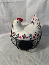 Chicken design ceramic for sale  Shipping to Ireland