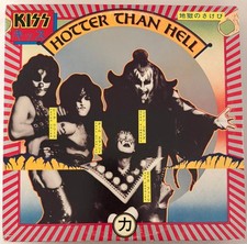 KISS – HOTTER THAN HELL - VINIL LP PRETO 1974 CASABLANCA - MUITO BOM ESTADO+ - A6 comprar usado  Enviando para Brazil