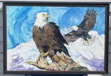 Impressionist bald eagle for sale  Nokomis