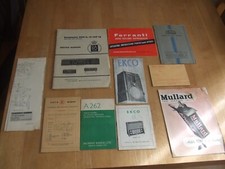 Vintage radio paperwork for sale  RAYLEIGH