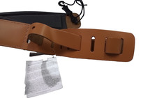 Leather guitar strap for sale  CROWTHORNE
