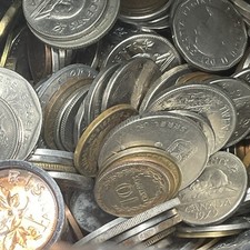Lote de monedas extranjeras - 5 libras - circuladas y sin circular - NR 809 segunda mano  Embacar hacia Mexico