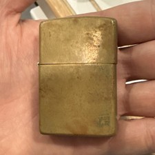 Solid brass zippo for sale  Medford