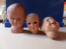Lot tetes poupee d'occasion  France