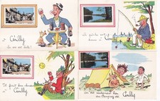 Lot old postcards d'occasion  Expédié en Belgium