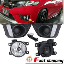 Par Fit 2015 2016 2017 Honda FIT JAZZ LED para-choque farol de neblina com chicote de fios de capa, usado comprar usado  Enviando para Brazil