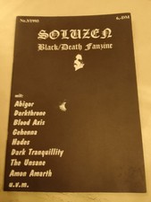 Soluzen fanzine black gebraucht kaufen  Grimmen