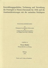 Postregal hessen darmstadt gebraucht kaufen  Schwalmtal