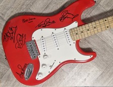 Guitar signed various for sale  CRADLEY HEATH