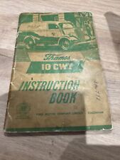 Ford thames 10cwt for sale  BASINGSTOKE