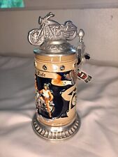 Caneca de cerveja King German Beer Stein born to ride stein.5 litros edição limitada # 590 comprar usado  Enviando para Brazil