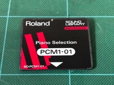 Roland SO-PCM1-01 Seleção de Piano - Cartão ROM para Sintetizadores Roland JD / JV, usado comprar usado  Enviando para Brazil
