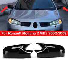 Para Renault Megane 2 MK2 2002-2009 2x tampa do espelho retrovisor lateral acabamento da tampa dasa comprar usado  Enviando para Brazil