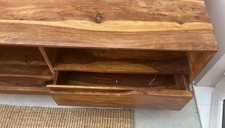 Mango wood unit. for sale  MILTON KEYNES