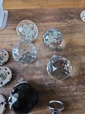 Crystal door knobs for sale  MANCHESTER
